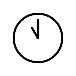 Eleven O’clock SVG Icon